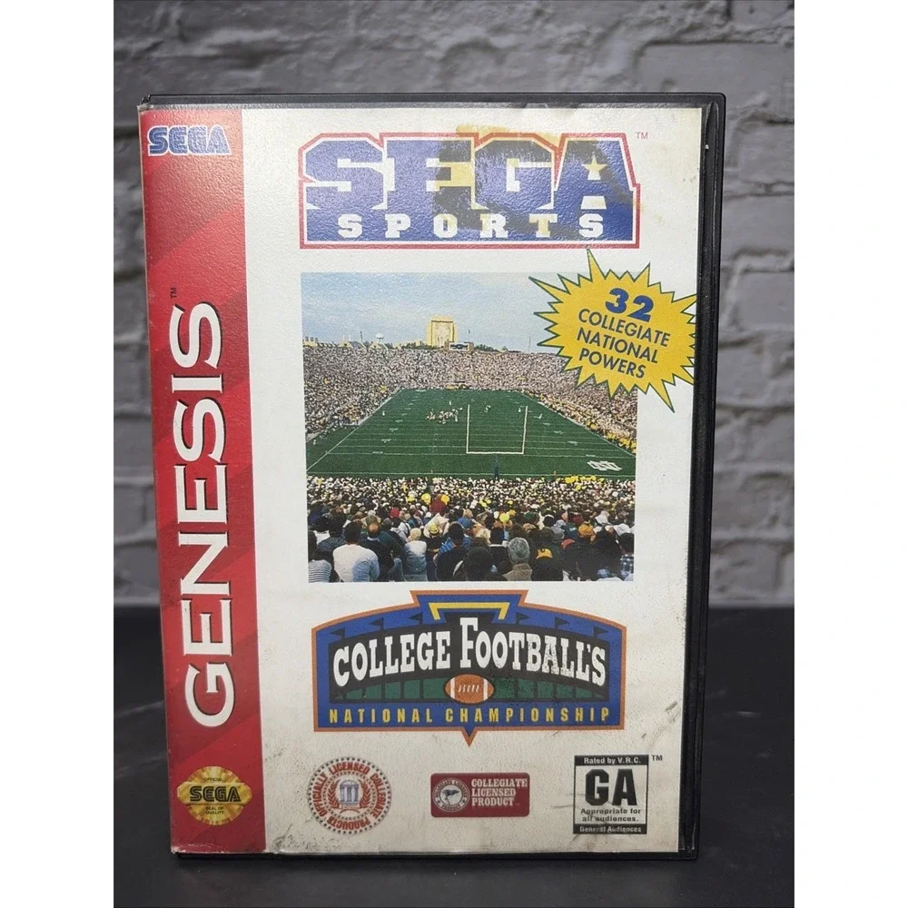 College Football's National Championship (Sega Genesis, 1994) - CIB